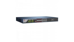 DS-3E0318P-E 16-PORTS 100MBPS UNMANAGED POE SWITCH